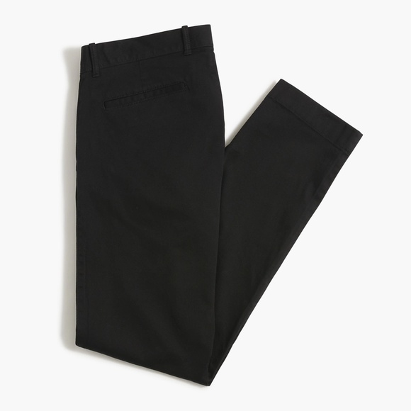 New JCREW Mens 33 / 32 Slim-Fit Flex Chino Pants in Black $79 H3167 - Picture 5 of 8